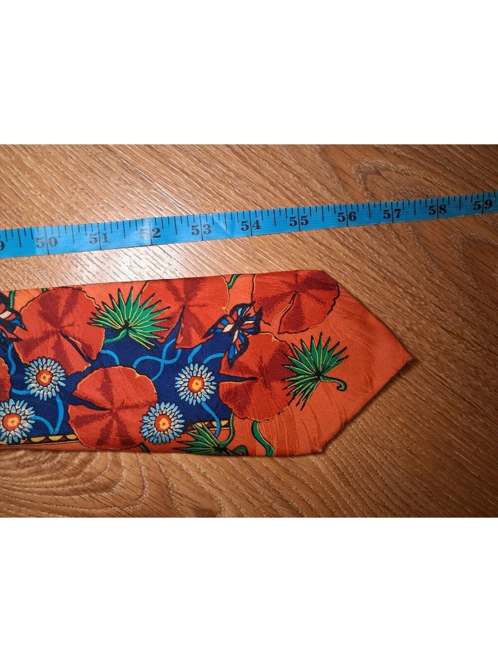 VINTAGE Rush Limbaugh Silk Tie Multicolor Floral Wide